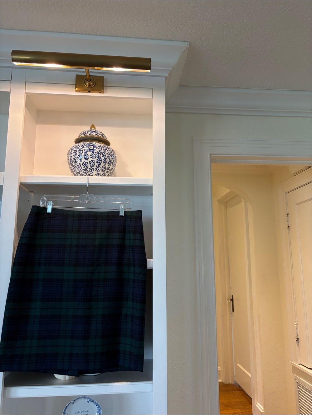 J Crew tartan wool Pencil Skirt